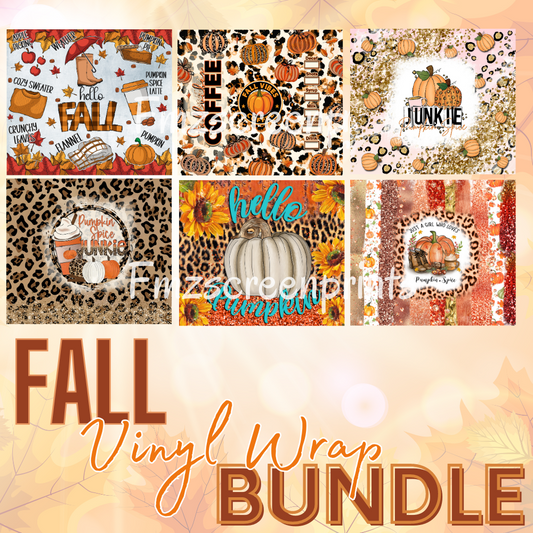 FALL Vinyl Wrap Bundle