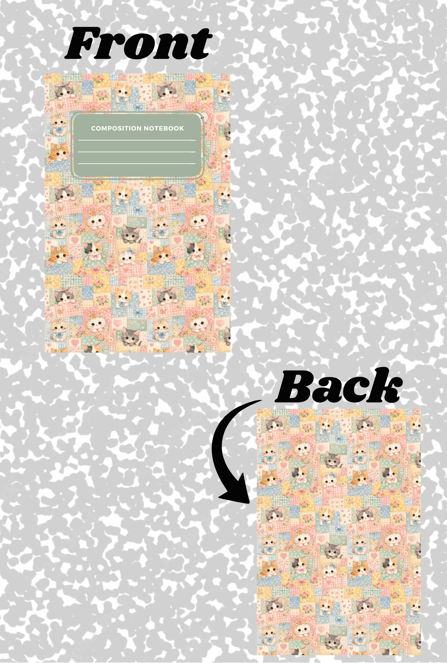 Kittens Notebook Cover