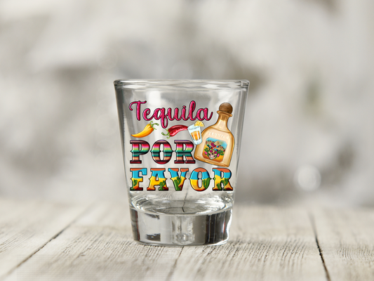 Tequila Porfavor UV DTF Decal