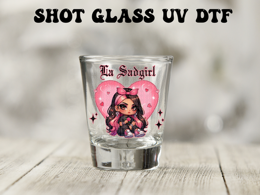 La Sadgirl UV DTF Decal