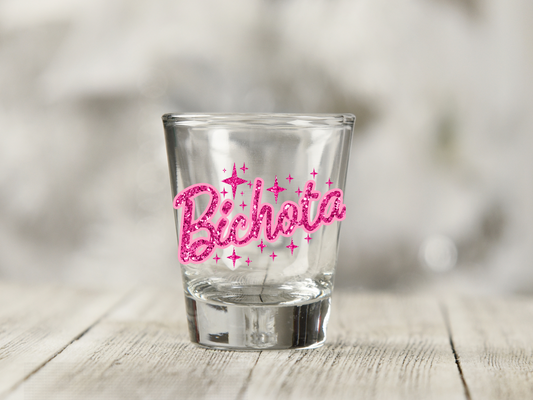 Bichota Glitter UV DTF Decal