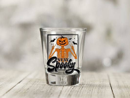 Stay Spooky Skeleton UV DTF Decal