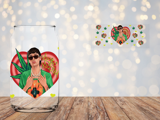 Peso Pluma Corazon Libbey Sublimation Transfer