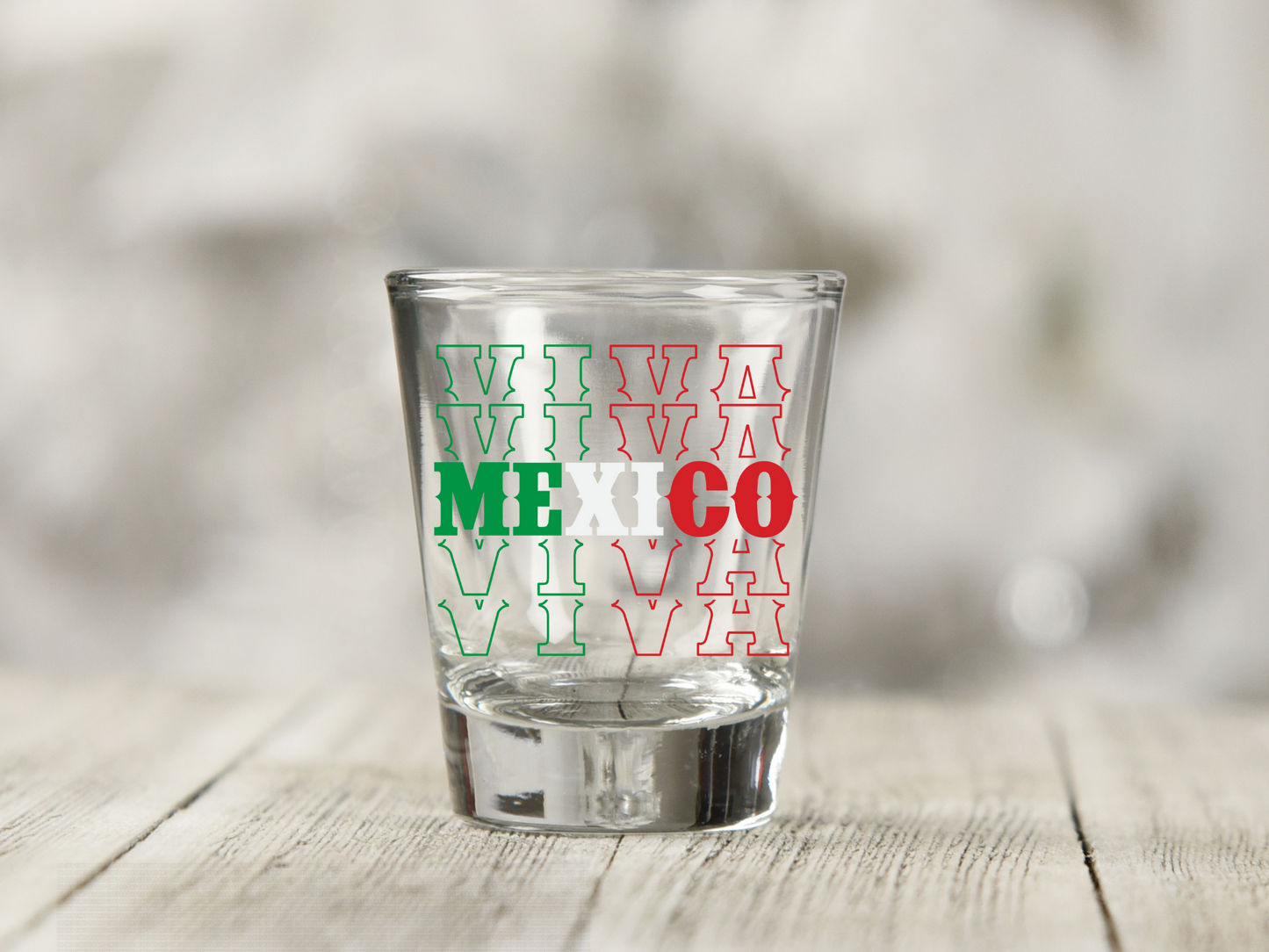 Mexico Stacked UV DTF Decal