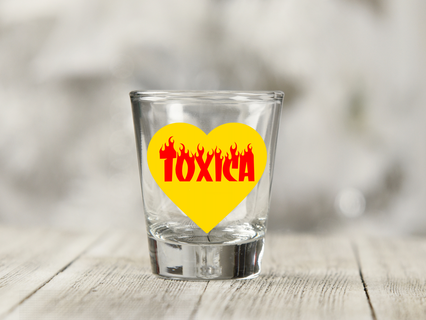 Toxica  UV DTF Decal