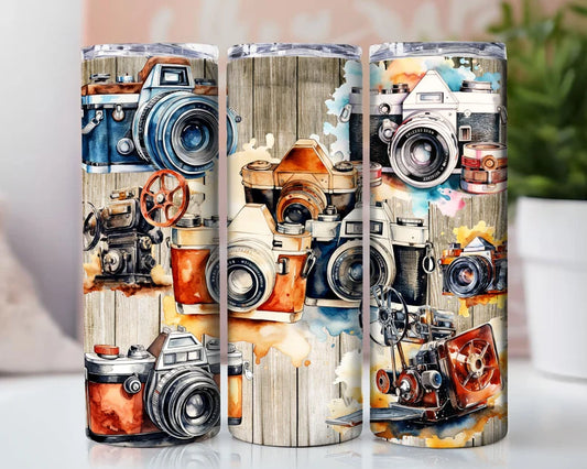 Photography tumbler wrap