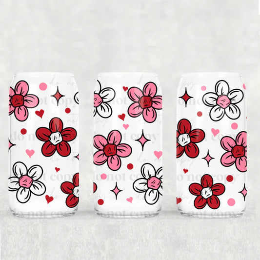 V Day florals  UV DTF
