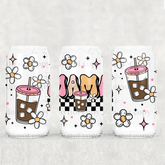 Mama Iced Coffee UV DTF