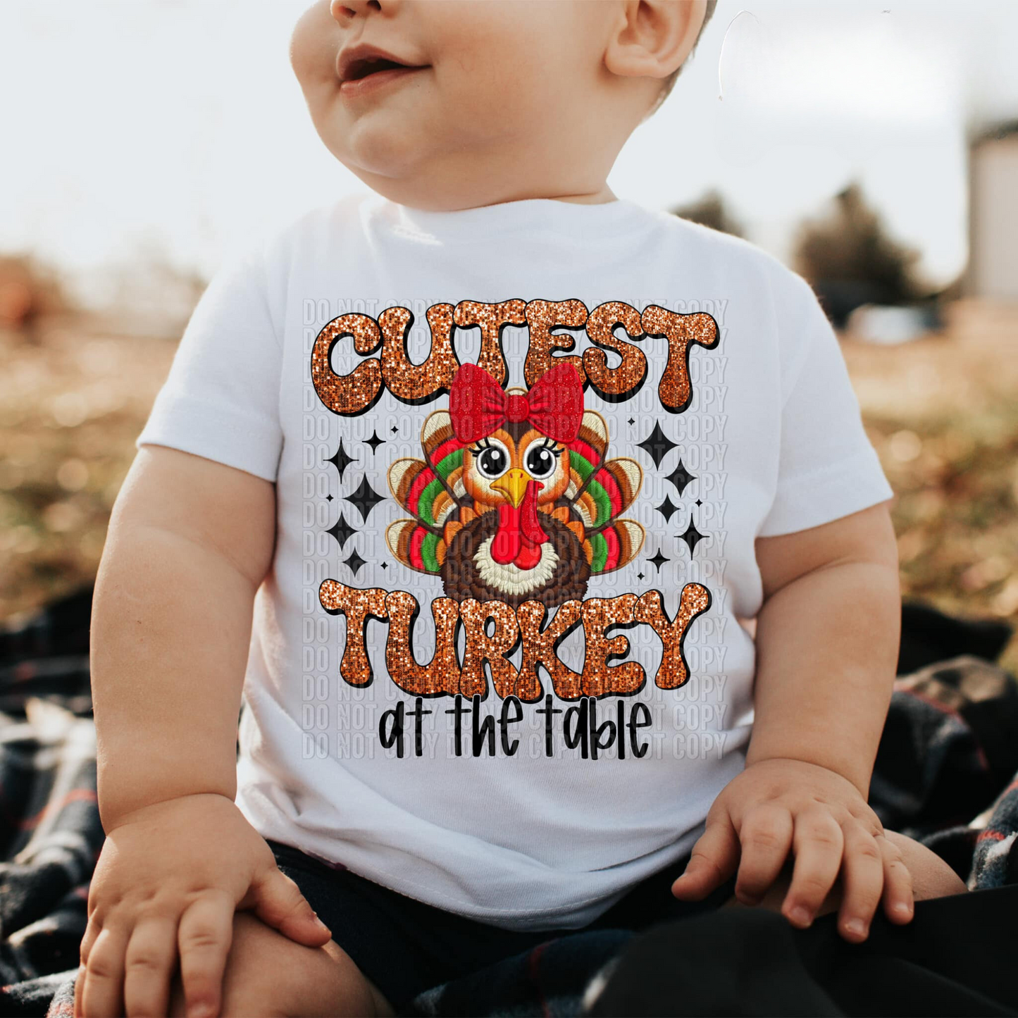 Cutest turkey at the table HTV