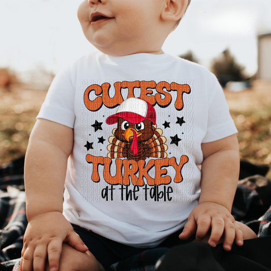 Cutest turkey at the table HTV