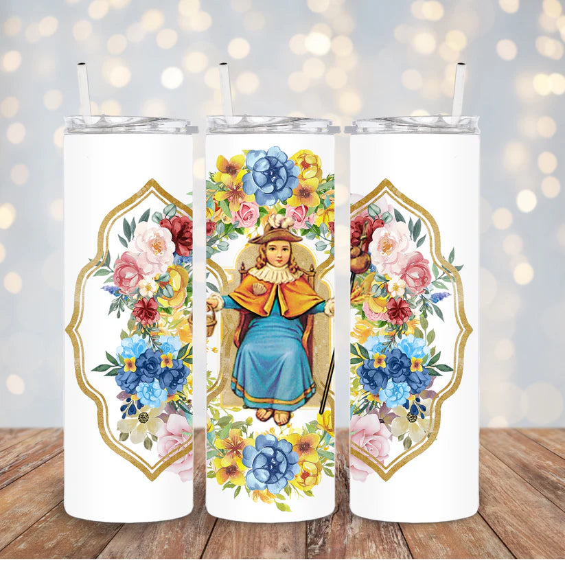 Santo Niño Adhesive Tumbler Wrap