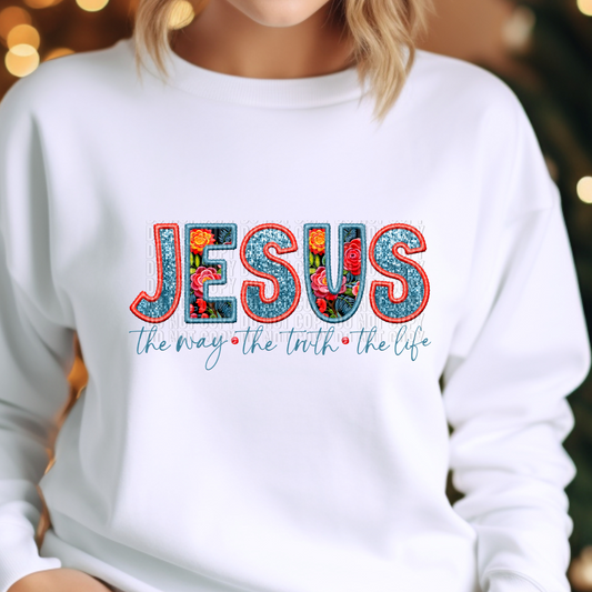 Jesus The way The thruth The light