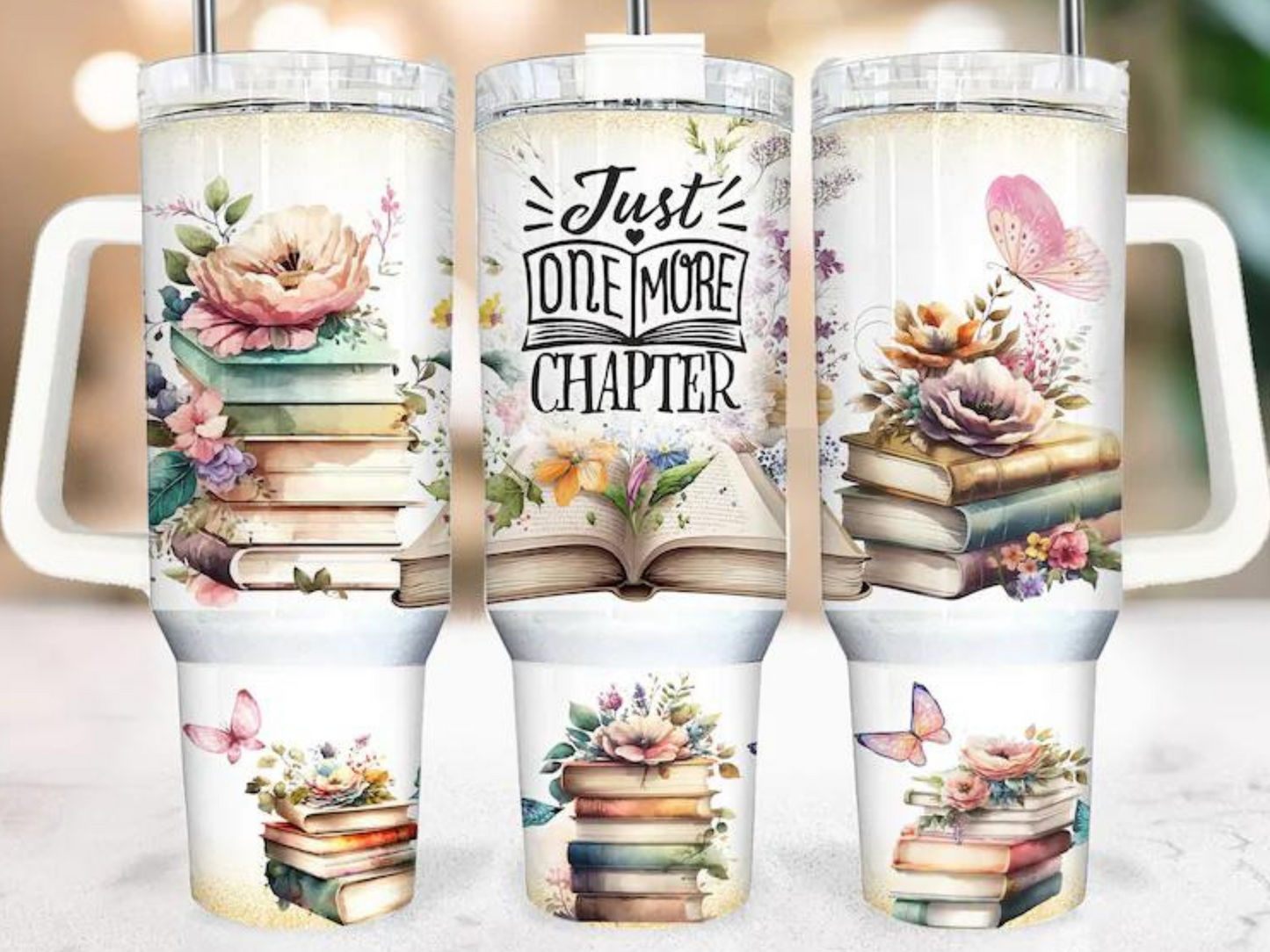 Just one more chapter 40oz Quencher Sublimation Transfer