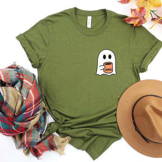 Cute Ghost coffee HTV