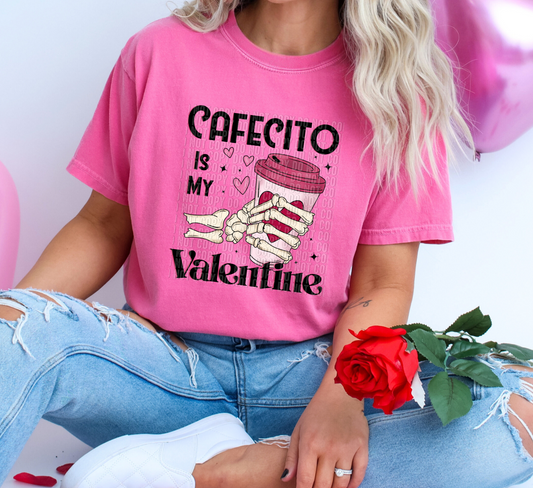 Cafecito Is my Valentine HTV