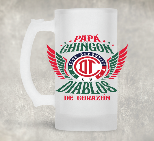 Papa Mas Chingon Soccer edition  Sublimation Transfer