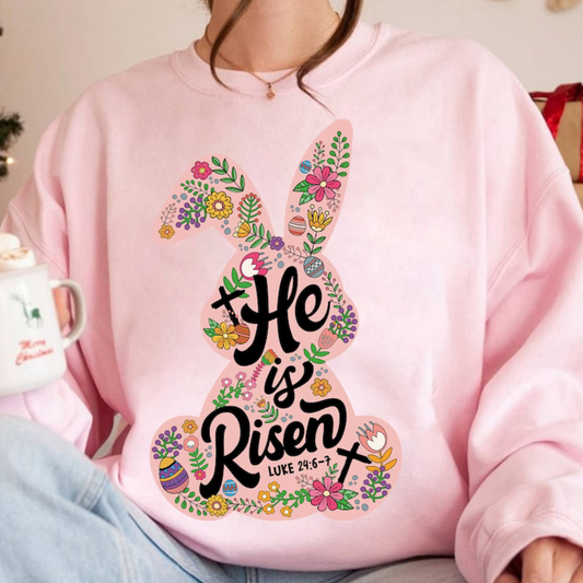 He Is Risen Bunny  HTV