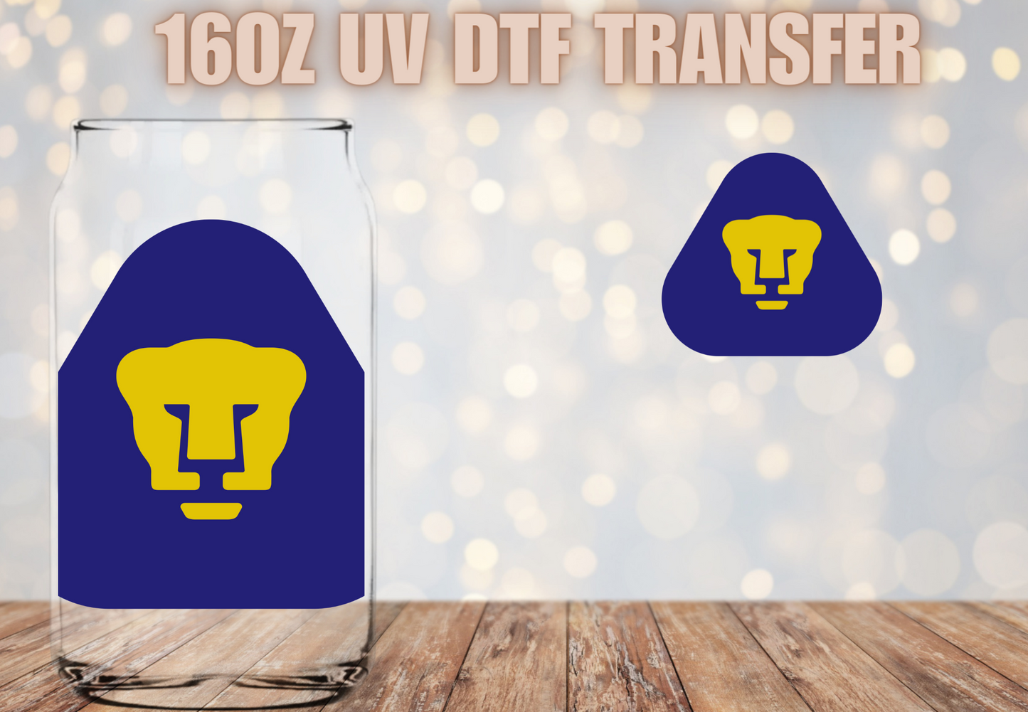 Seleccion MX UV DTF Glass Decal