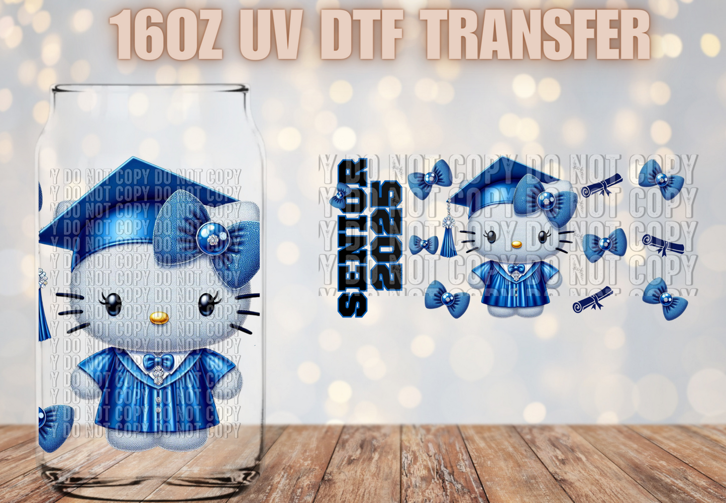 2025 Graduation Gatita UV DTF