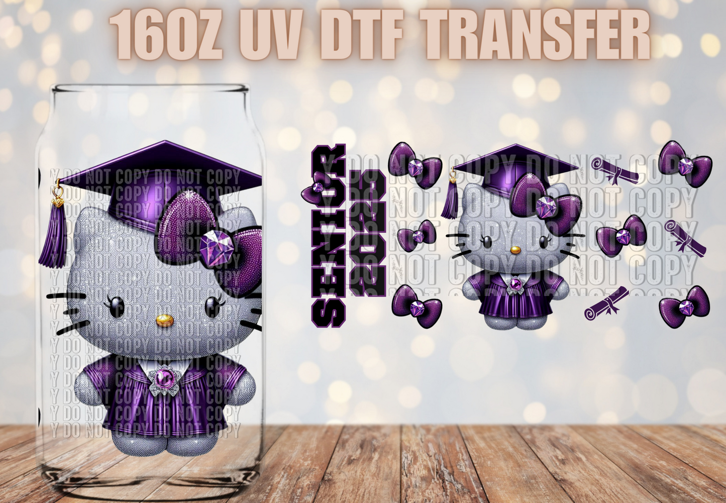 2025 Graduation Gatita UV DTF