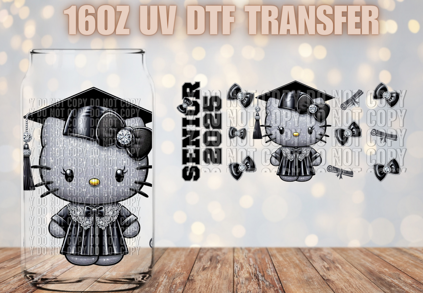 2025 Graduation Gatita UV DTF