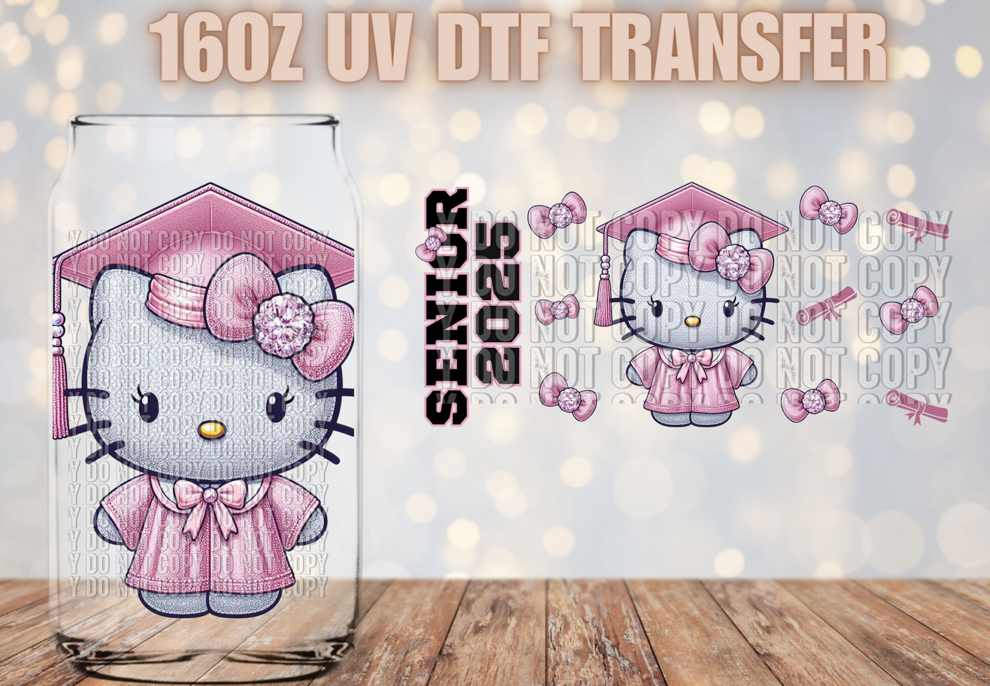 2025 Graduation Gatita UV DTF
