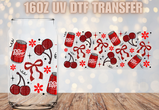 Dr. P & Cherries UV DTF