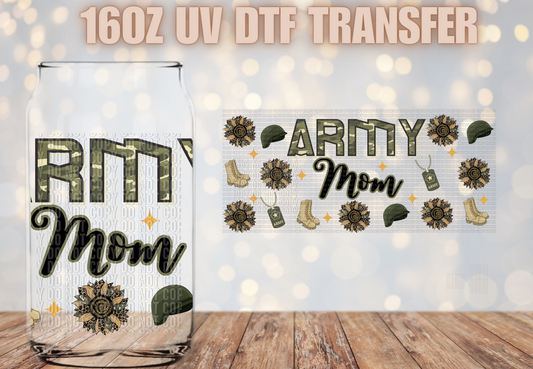 Army Mom UV DTF