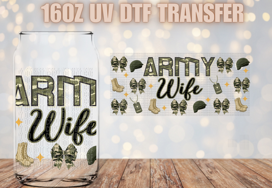 Army Wife UV DTF
