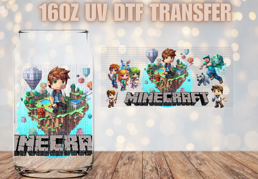MineCraft UV DTF