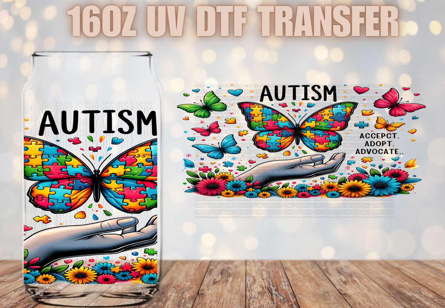 Autism UV DTF