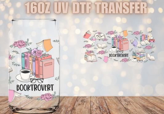 Booktrovert  UV DTF Wrap