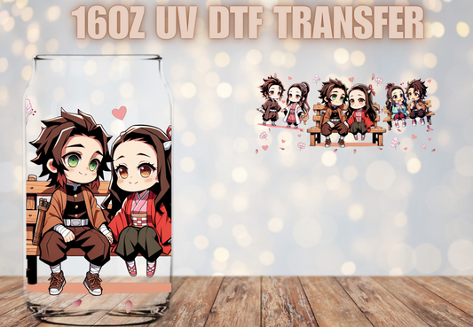 Anime Love UV DTF Wrap