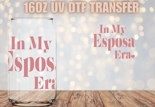 Esposa era UV DTF Wrap