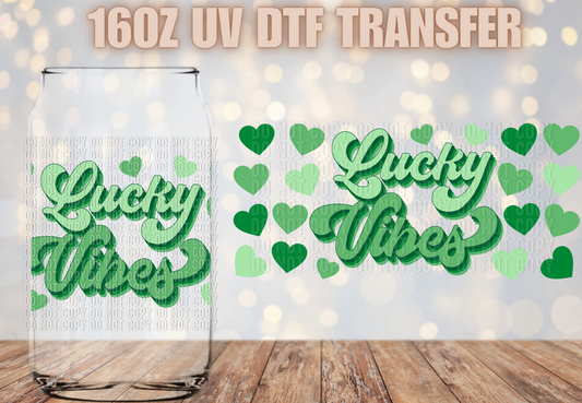Lucky Vibes UV DTF Wrap