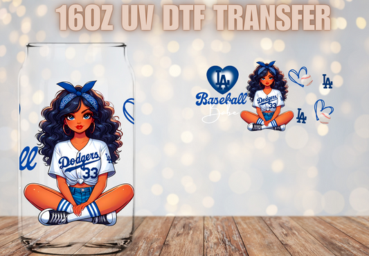 LA girl UV DTF Wrap
