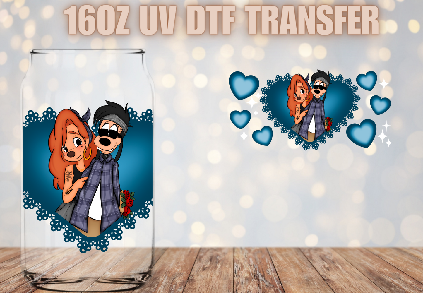 G Couple UV DTF Wrap
