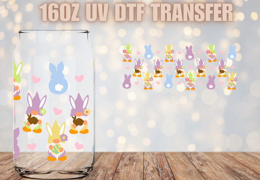 Easter Gnomes UV DTF Wrap