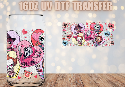 Spooky V Day UV DTF Wrap