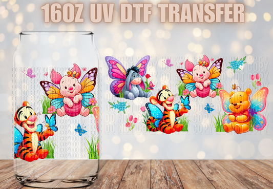 Butterfly Spring UV DTF Wrap