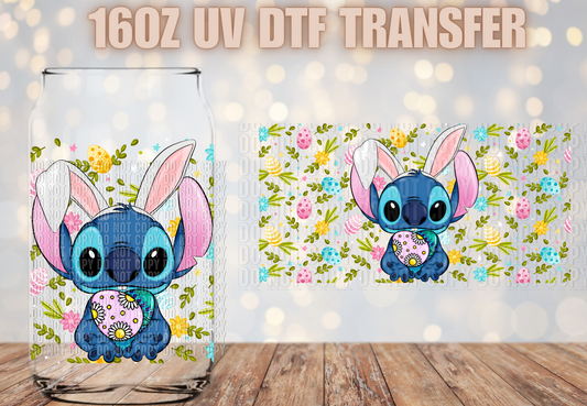 Alien Easter UV DTF Wrap