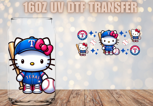 Rangers Gatita UV DTF Wrap