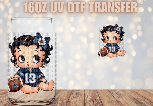 D Doll Decal UV DTF Wrap