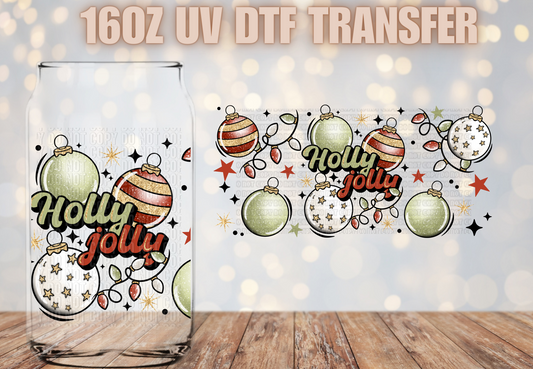 Holly Jolly UV DTF