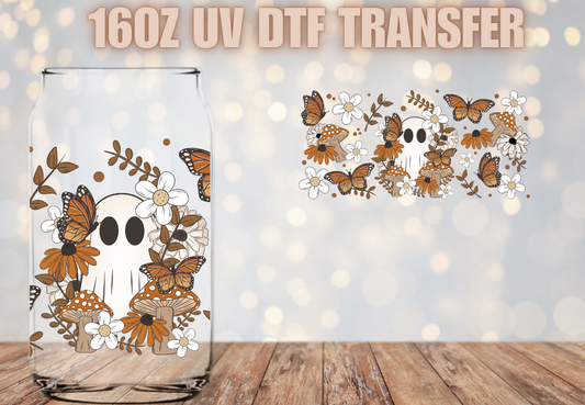 Floral Butterfly Ghost