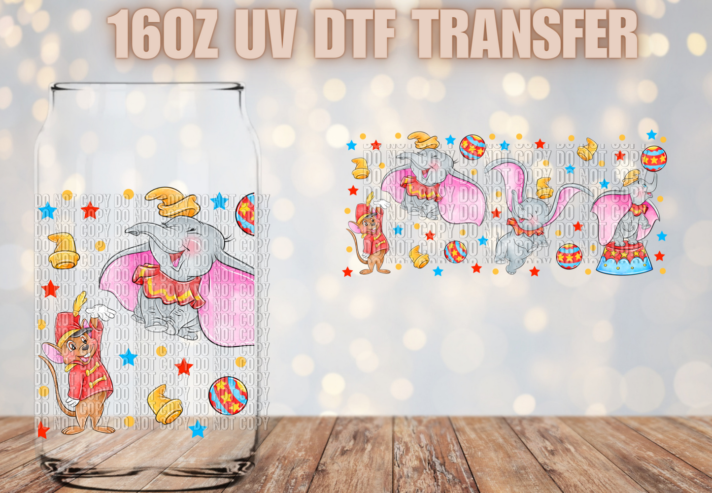 Elephant UV DTF
