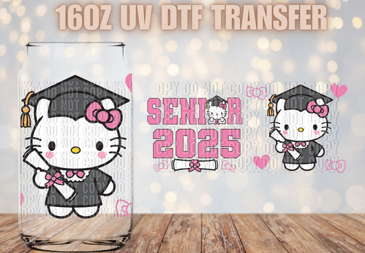 Senio Kitty large font UV DTF