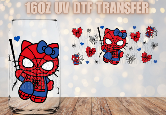 Spider Gatita UV DTF