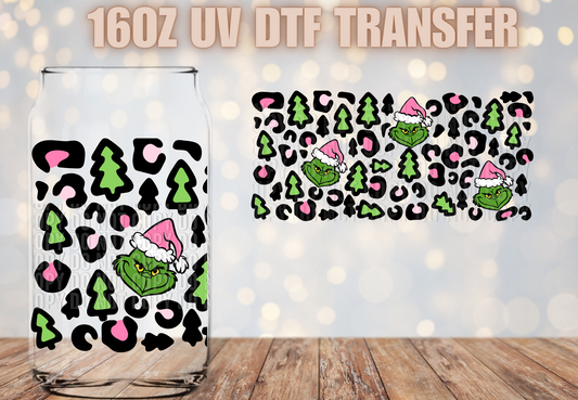 Mean one leopard  UV DTF