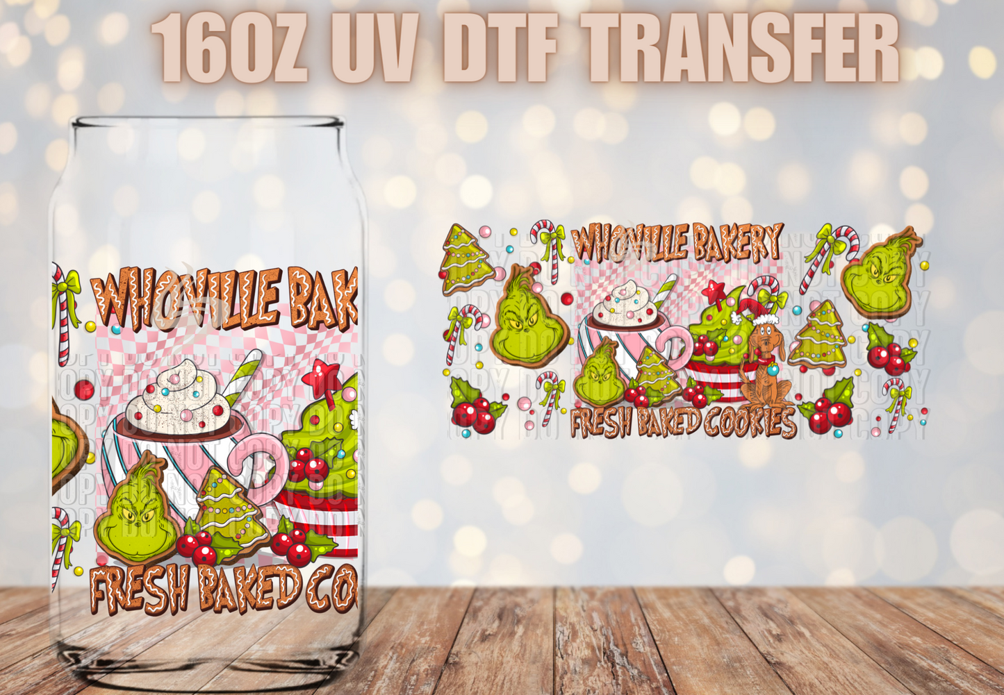 Whoville Bakery   UV DTF